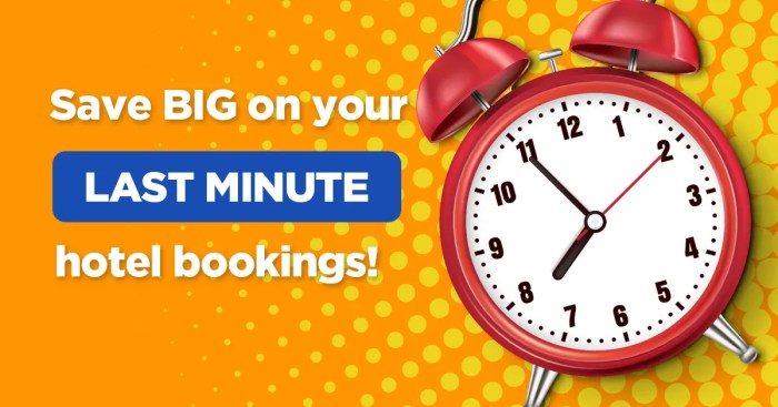 Last minute hotels