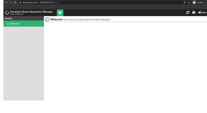 Nexus sonatype linux