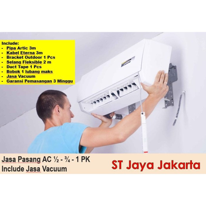 Ac installation garland