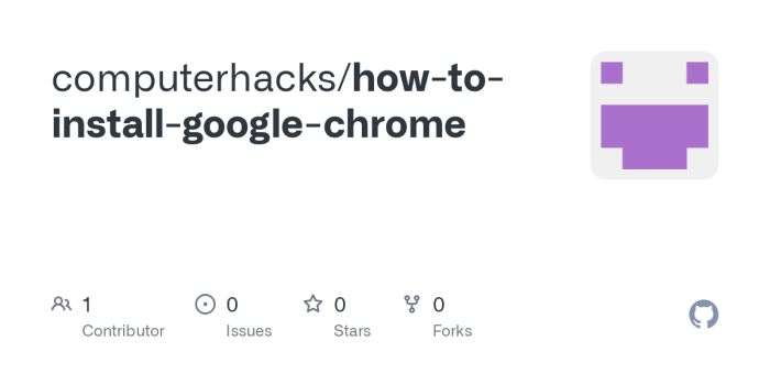 Chrome browser install