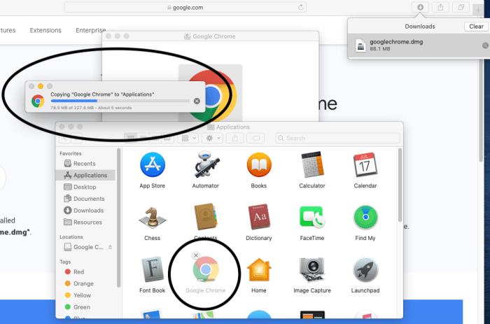 Installer google chrome mac