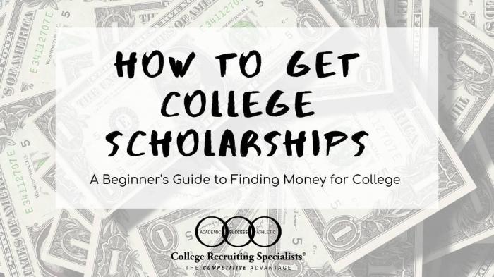 Scholarships for college
