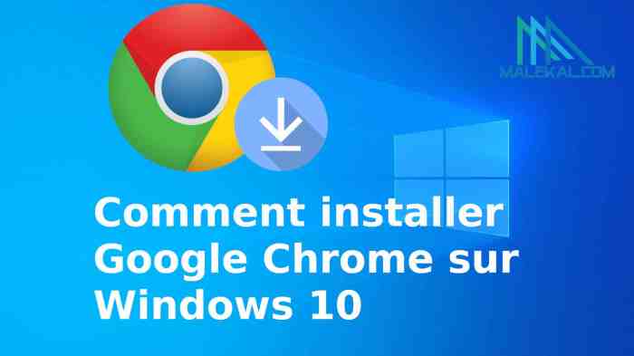 Chrome installing