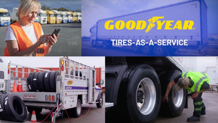 Goodyear mobile tire installation