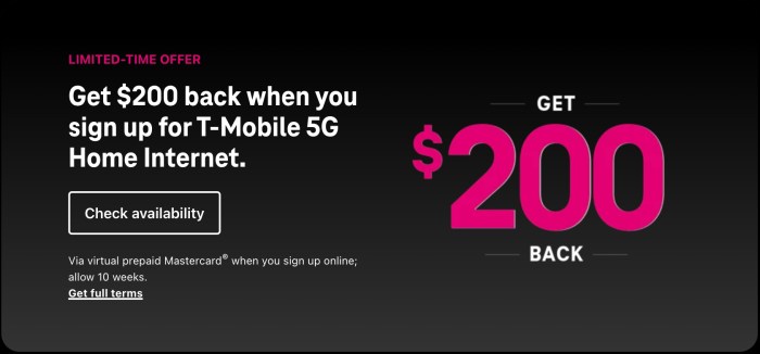 How to install t-mobile home internet