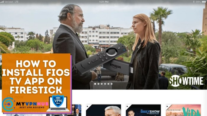 Install fios