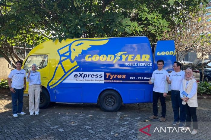 Goodyear roll mobile installation