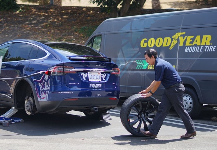 Goodyear roll mobile installation reviews