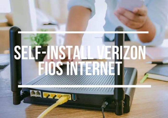 Verizon fios set install self network kit diy Verizon fios set install self network kit diy