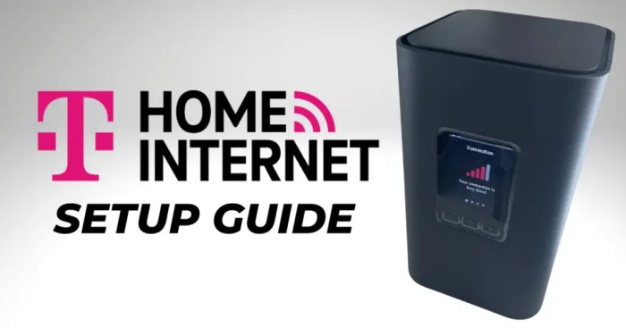 How to install t-mobile internet