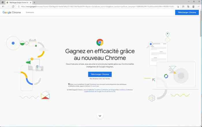 Chrome installs
