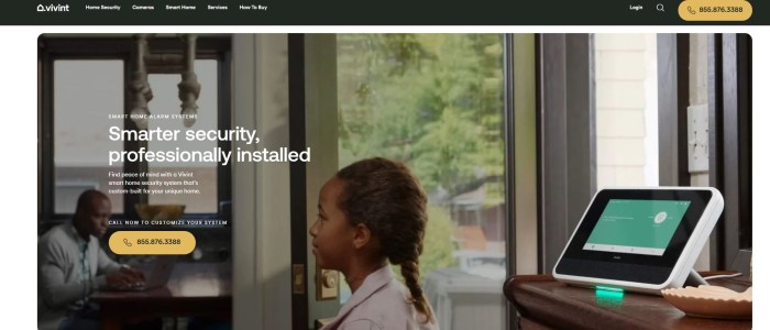 Vivint security installation