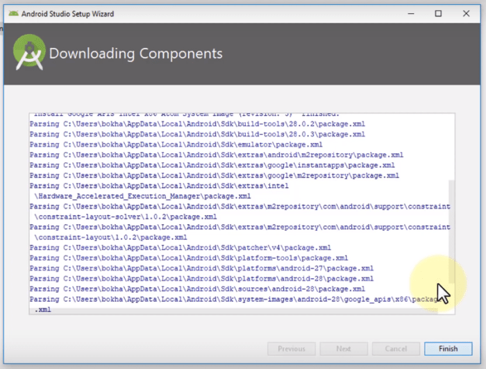 Install android studio