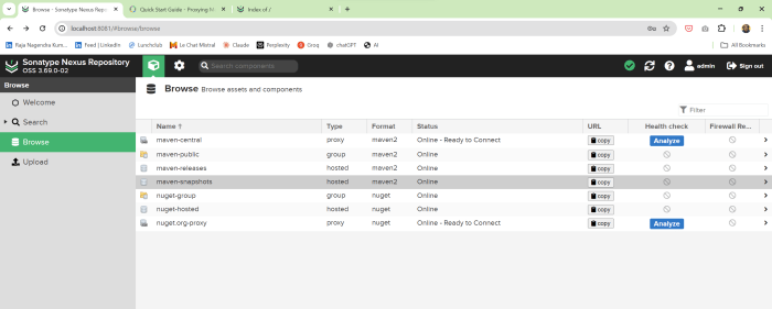 Sonatype nexus install