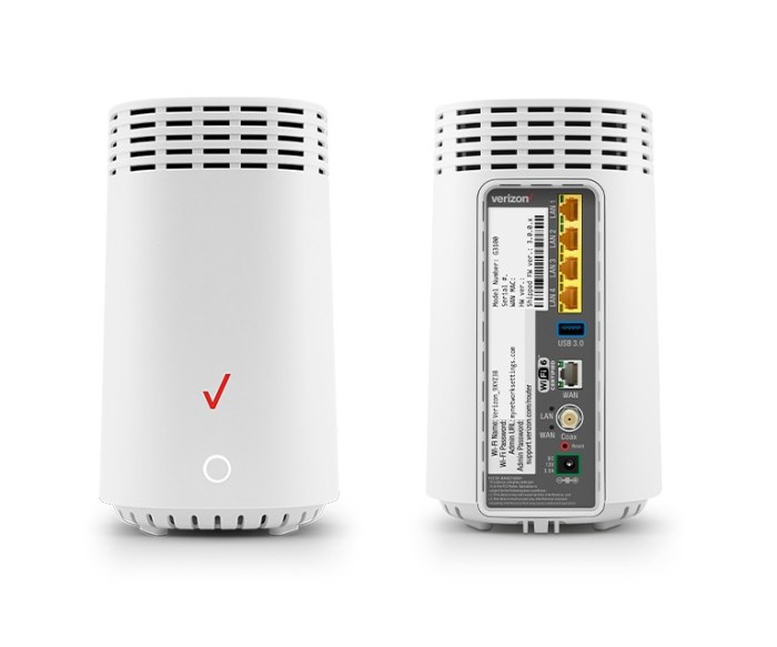 Verizon fios internet installation
