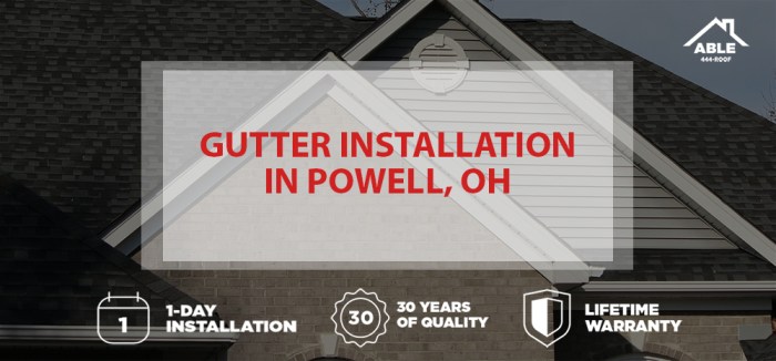 Window installation powell oh