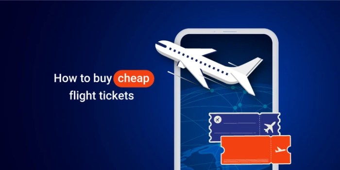 Cheap flight tickets