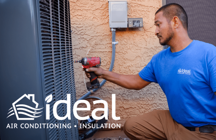 Air conditioning installation in phoenix
