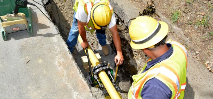 Denver gas line installation