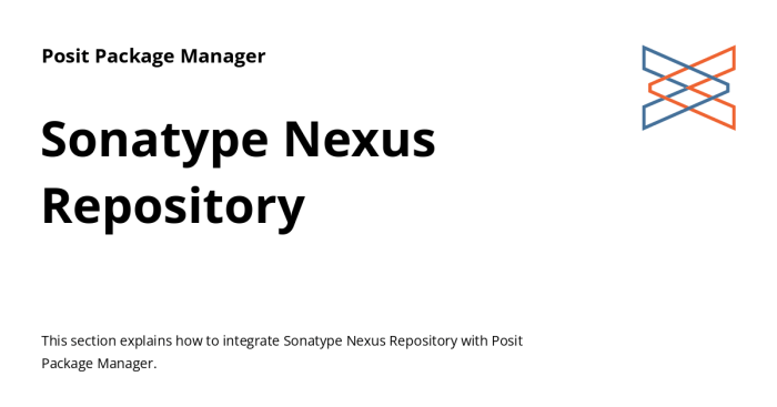 Sonatype nexus install
