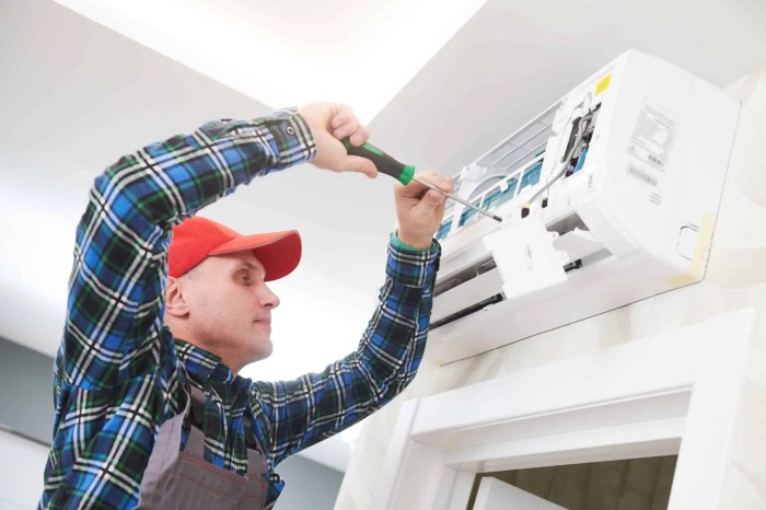 Installation conditioning clean unit air