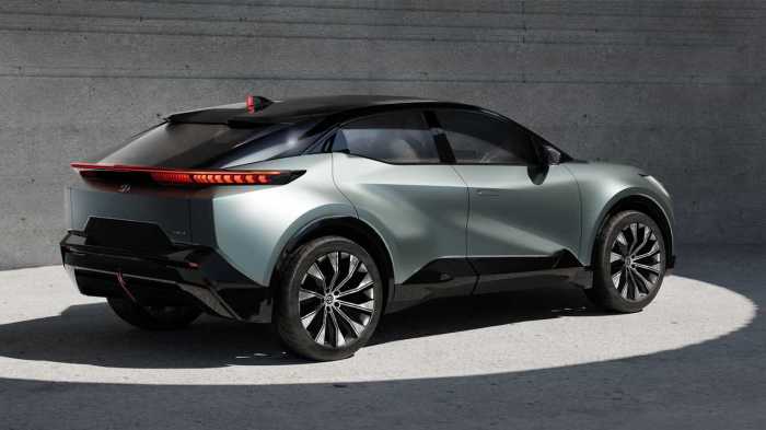 Toyota electric car