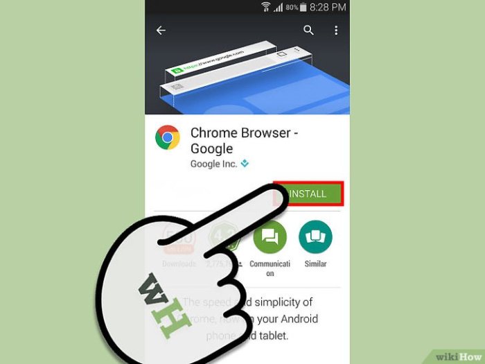 Chrome installations