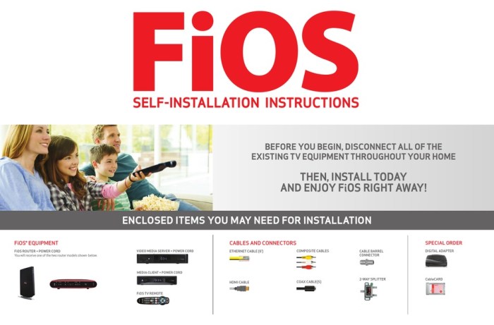 Schedule verizon fios installation